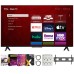 TCL 43" Class 4-Series 4K UHD HDR Smart Roku TV with Movies Streaming Pack