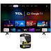 TCL 65" Class 4-Series 4K UHD HDR Smart Google TV 2022 Model + 2 Year Warranty