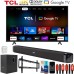 TCL 65" Class 4-Series 4K UHD HDR Smart Google TV with Deco Gear Home Theater Bundle